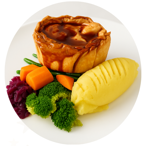 Main Menu Steak Pie