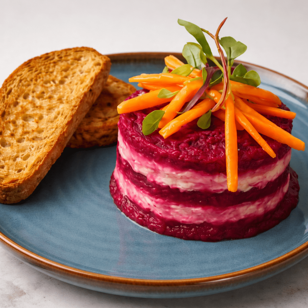 Beetroot Terrine Vegan Gluten Free