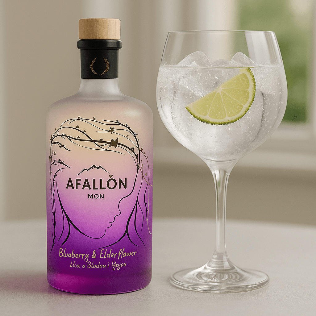 Avalon Mon Blueberry and Elderflower gin 