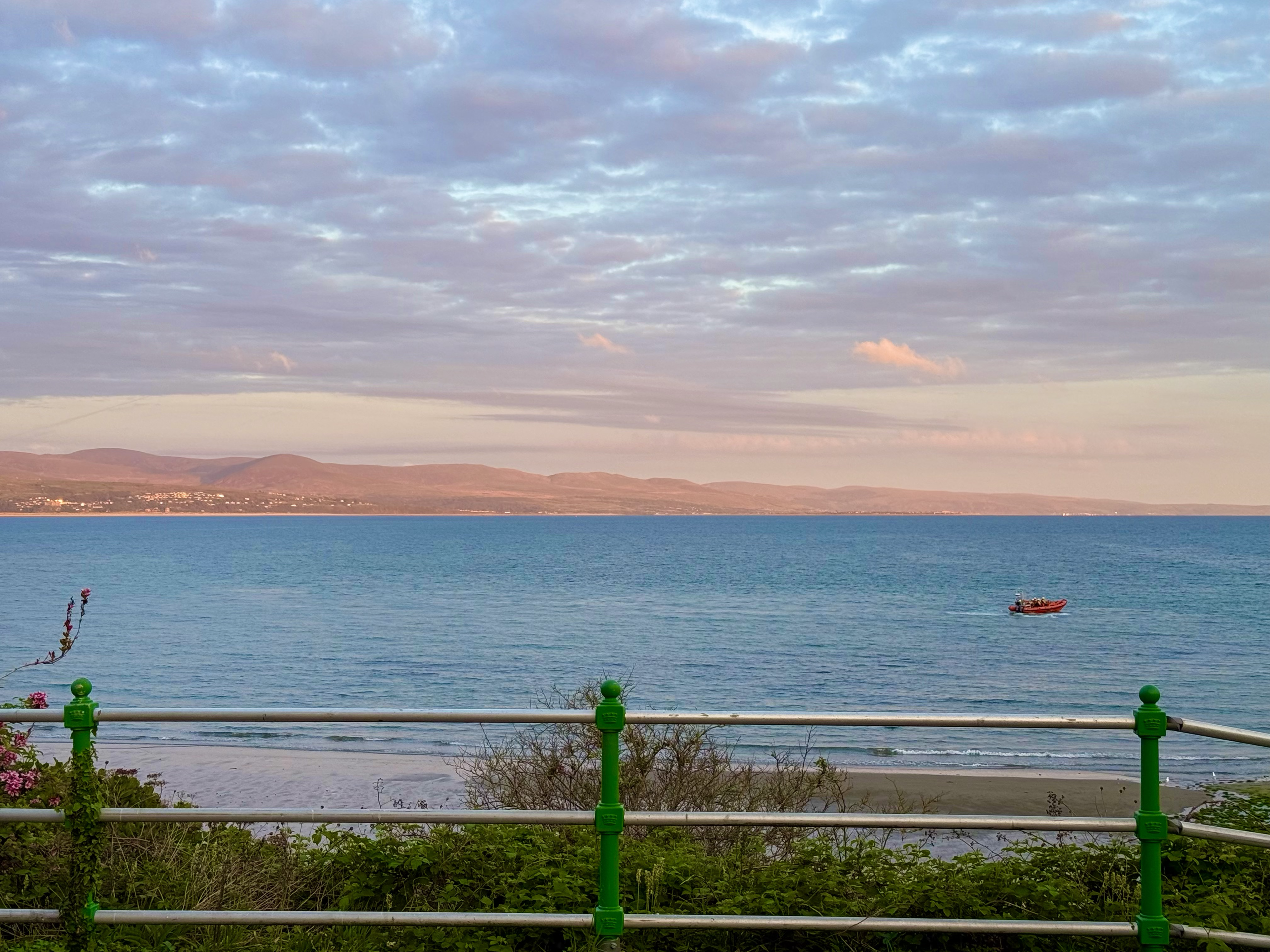 Lifeboat training & View
